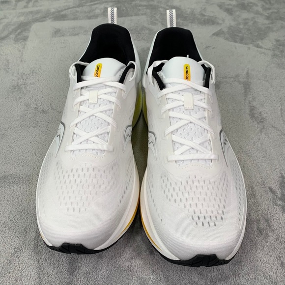 Saucony Surge 3 Men's Size 14 White Yellow Running Shoes S28221-1 New In Box - Picture 2 of 12